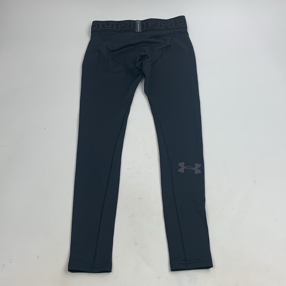 Under Armour Compression Leggings Size Medium Black waist band New NWOT - Picture 2 of 13